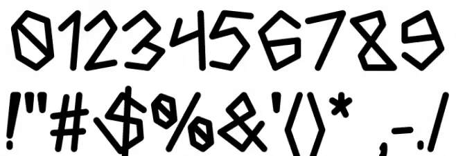 Insurgence Font OTHER CHARS