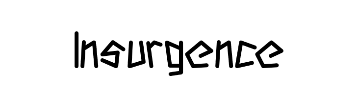 Insurgence  font caratteri gratis
