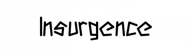 Insurgence  Скачать бесплатные шрифты