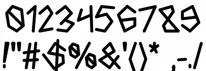 Insurgence Font OTHER CHARS