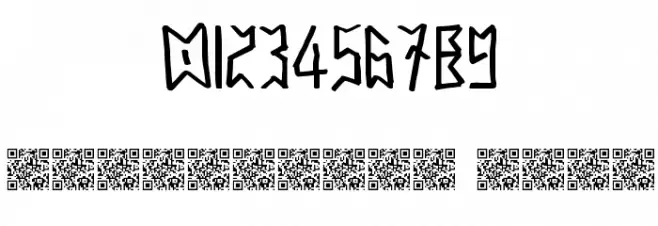 IntaglioPlains Font Alte caractere