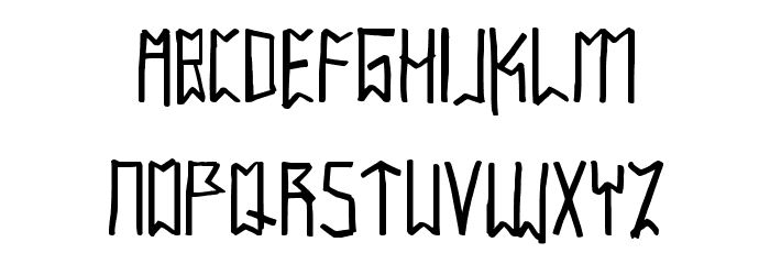 IntaglioPlains Font LOWERCASE