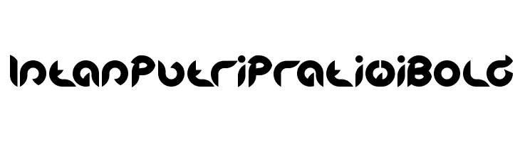Intan Putri Pratiwi Bold  font caratteri gratis