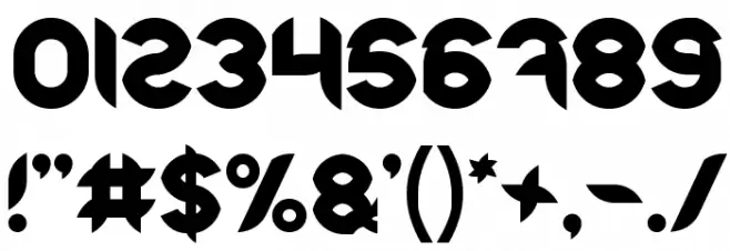 Intan Putri Pratiwi Bold Font OTHER CHARS