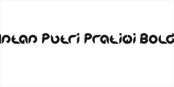 Intan Putri Pratiwi Bold Logo