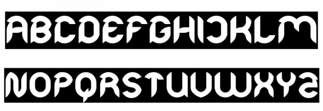 Intan Putri Pratiwi-Inverse Schriftart Groß