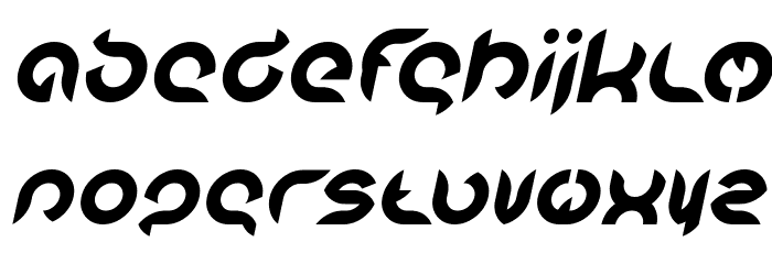 Intan Putri Pratiwi Italic Font LOWERCASE
