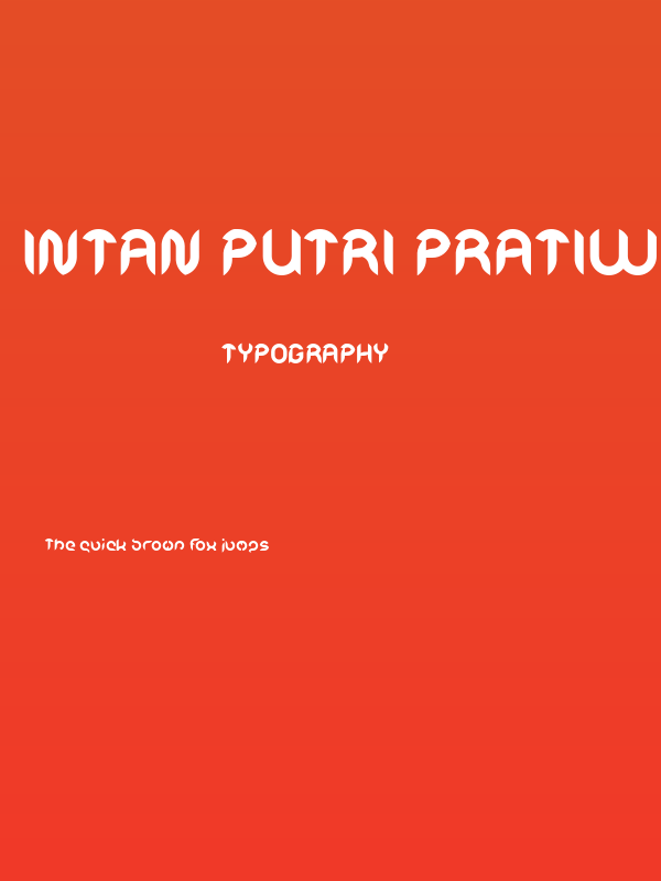 Intan Putri Pratiwi-Light Poster