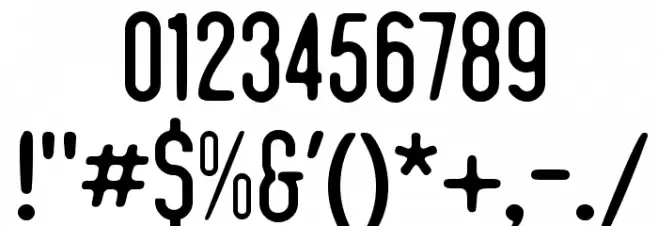 Integra Chic Font OTHER CHARS