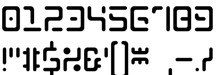 Integra Regular Font OTHER CHARS