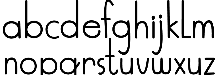 Integrity Font LOWERCASE