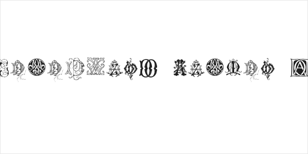 Intellecta Monograms Random Samples Eight Logo