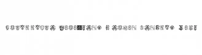 Intellecta Monograms Random Samples Four  नि: शुल्क फ़ॉन्ट्स डाउनलोड
