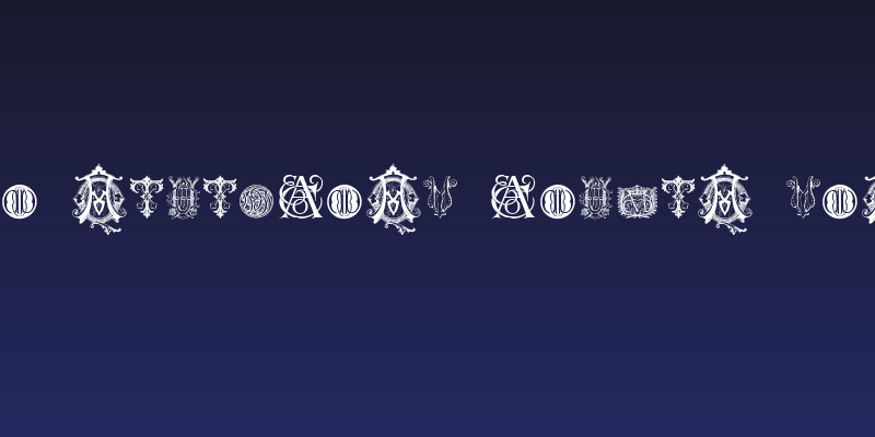 Intellecta Monograms Random Samples Nine Social Header