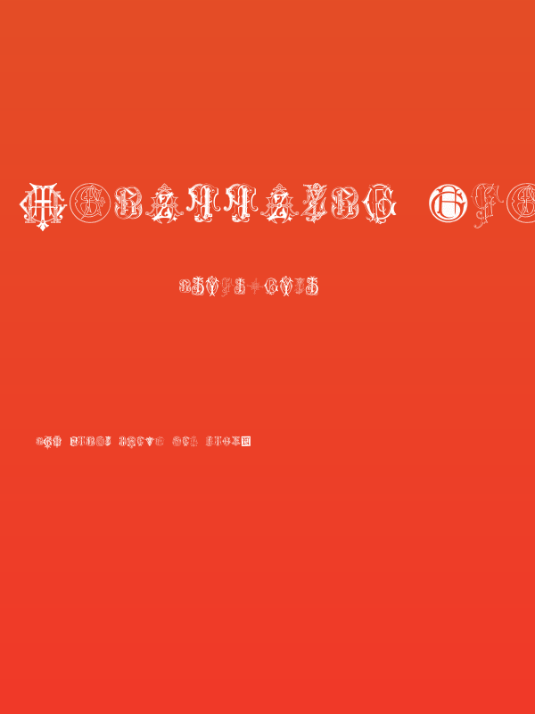 Intellecta Monograms Random Samples Seven Poster