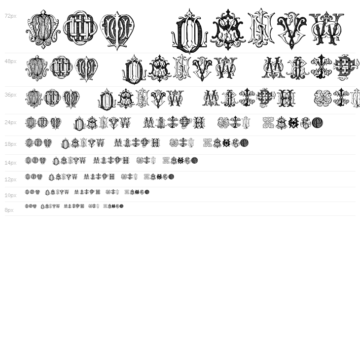 Intellecta Monograms Random Samples Three.vfb Waterfall