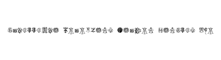 Intellecta Monograms Random Samples Two Font