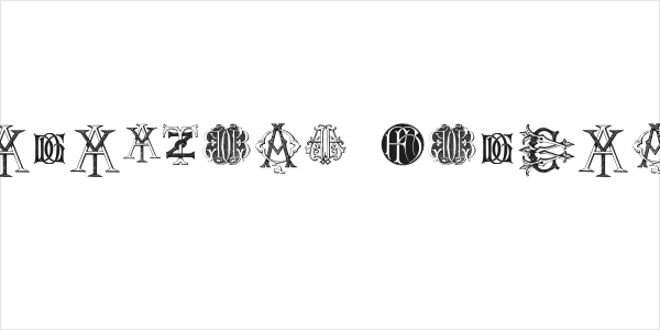 Intellecta Monograms Random Samples Two Logo