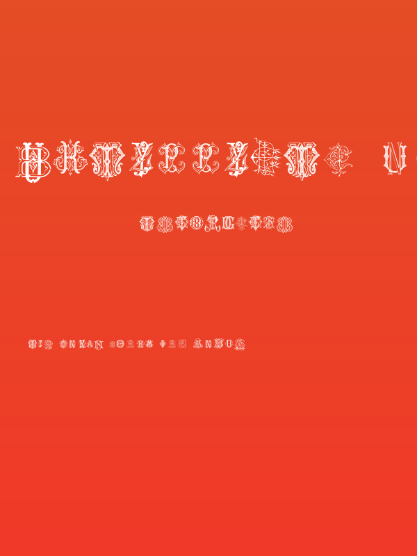 Intellecta Monograms Random Samples Poster