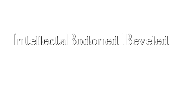 IntellectaBodoned Beveled Logo
