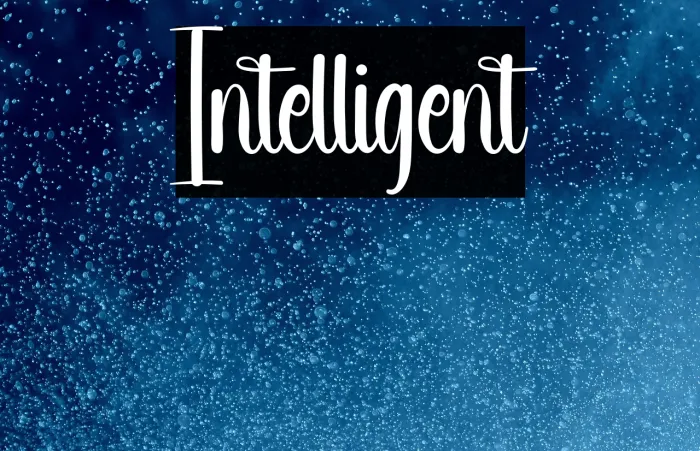 Intelligent Example 3