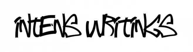 Intens writings  Fuentes Gratis Descargar