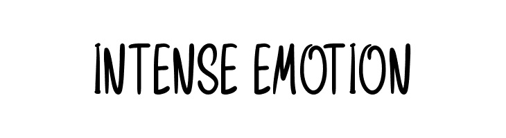Intense Emotion  नि: शुल्क फ़ॉन्ट्स डाउनलोड
