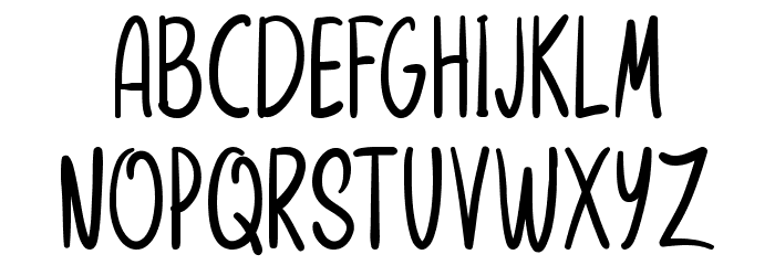Intense Emotion Font LOWERCASE