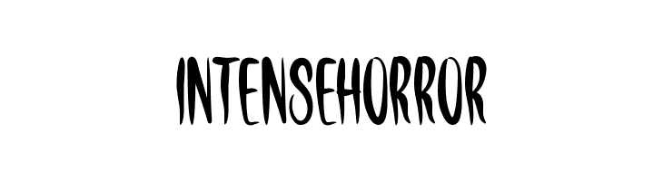 Intense Horror  Free Fonts Download