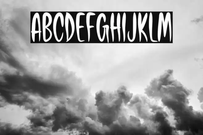 Intense Horror Font examples
