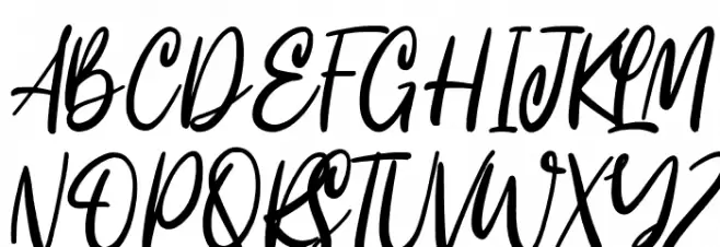 Intensity Schriftart Groß
