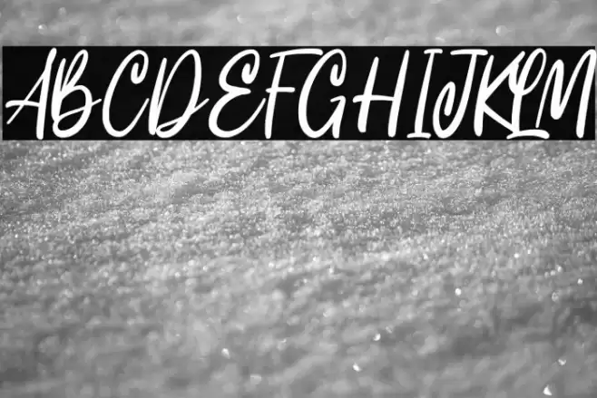 Intensity Font examples