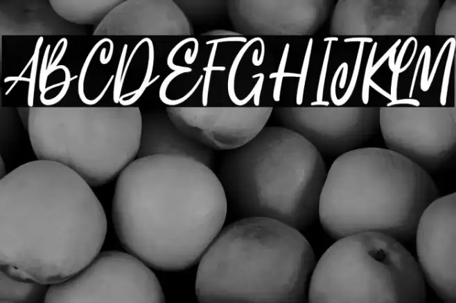 Intensity Font examples