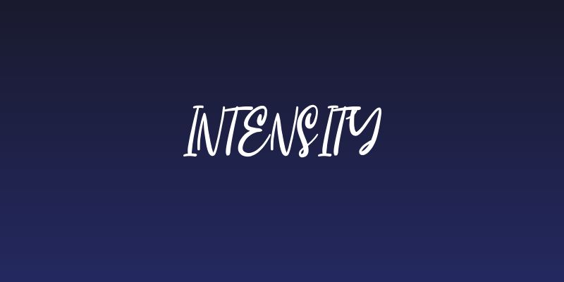 Intensity Social Header