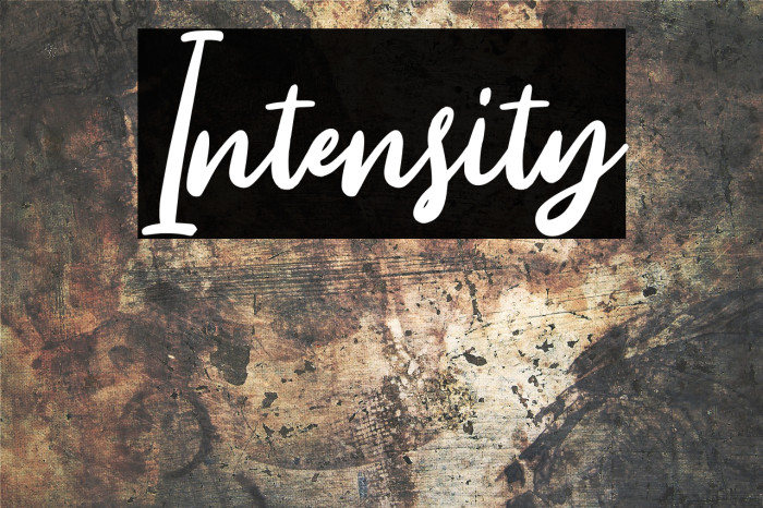 Intensity Example 1