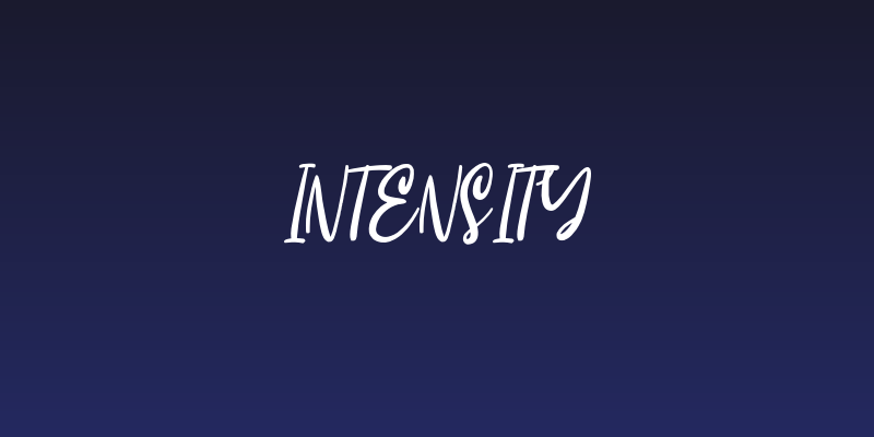Intensity Social Header