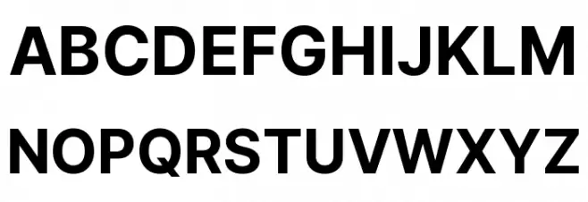 Inter Bold Шрифта ВЕРХНИЙ