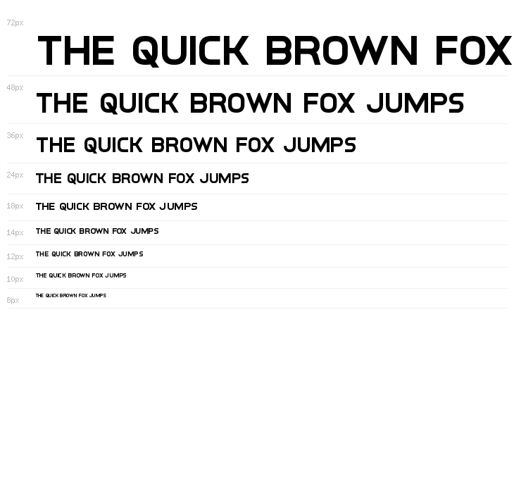 Inter-Bureau Bold Waterfall