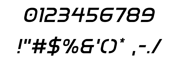 Inter-Bureau Italic Caratteri ALTRI CARATTERI