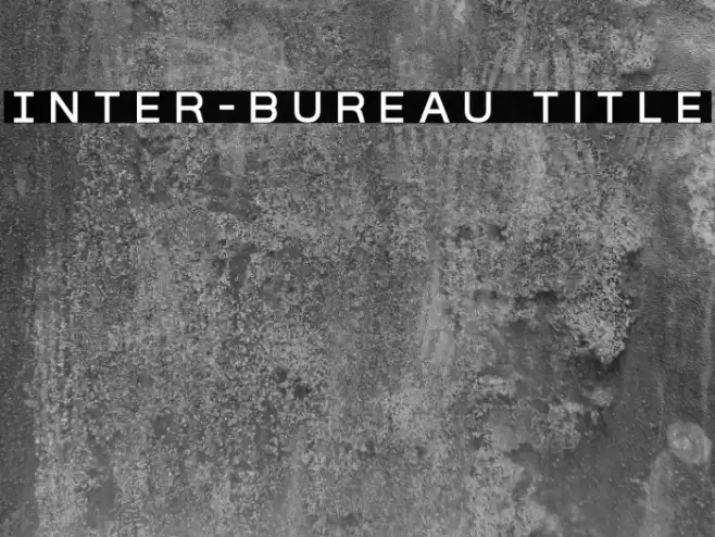 Inter-Bureau Title Polices examples