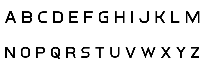 Inter-Bureau Title Font LOWERCASE