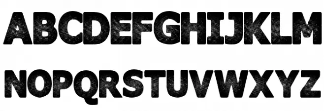 InterFade Schriftart Groß