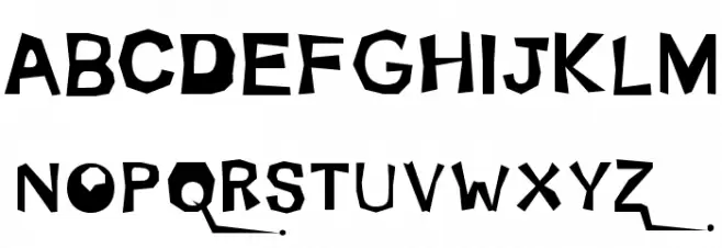 InterNuT Font UPPERCASE