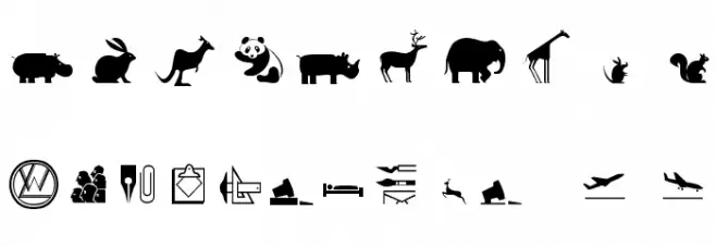InterSymb フォント その他の文字