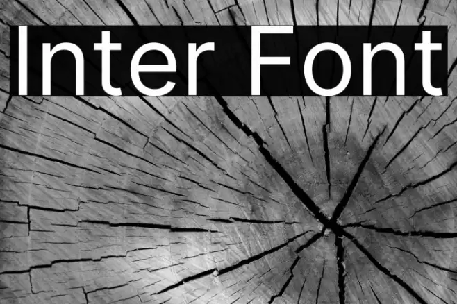 Inter フォント examples