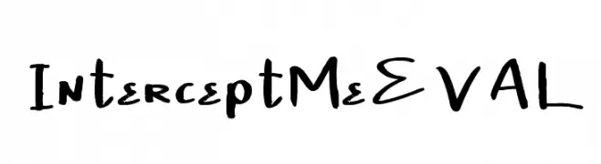 InterceptMeEVAL  Free Fonts Download