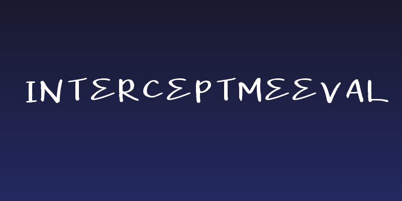 InterceptMeEVAL Social Header