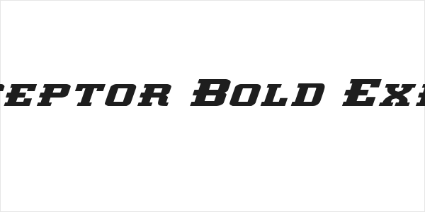 Interceptor Bold ExpItalic Logo