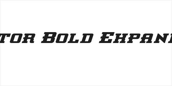 Interceptor Bold Expanded Italic Logo