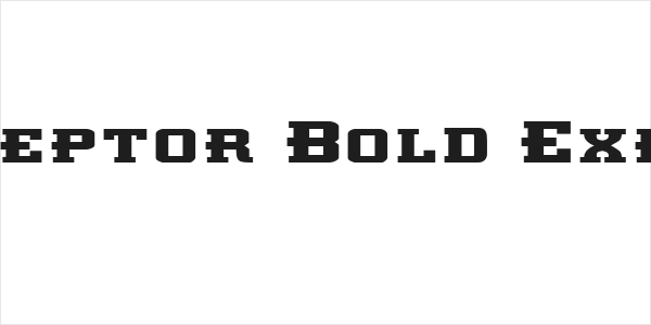 Interceptor Bold Expanded Logo